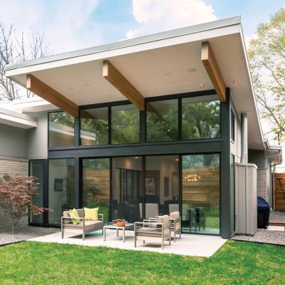 Aluminum Alloy Glass Sliding Folding Door Soundproof Window Customized Broken Bridge Aluminum Alloy Sliding Casement Door And Window Sealed Balcony Double-glazed Bi-folding Door