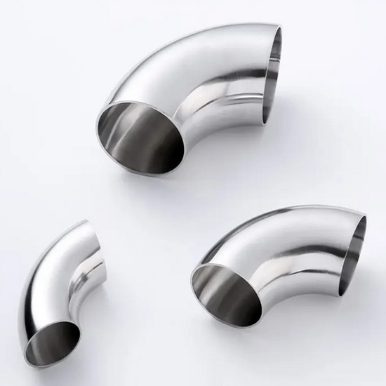 1 Inch 2 Inch Galvanized 90 Degree Elbow Butt Welding Stainless Pickled Surface