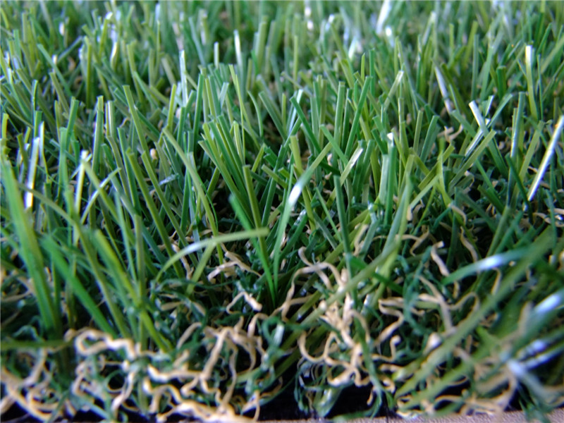 Recycled Leisure Landscaping Artificial Grass 30mm 50mm , Residential Field Turf