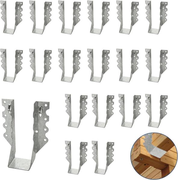 Galvanized Steel Joist Hanger Face Mount for 2x4 Hot Dip Coating Sample Offered