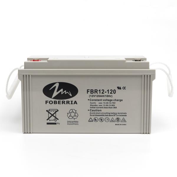 Factory rechargeable sealed lead acid battery 12v 120ah for solar energy systems