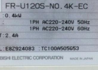 FREQUÊNCIA VARIÁVEL .1 HP da MOVIMENTAÇÃO do INVERSOR de Mitsubishi FR-Z024-0.1K-UL .1 quilowatt 3 ORIGINAL da FASE FR-Z SERIES.NEW.