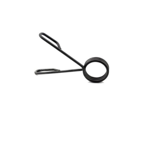 A única espiral dobro de aço inoxidável da mola de torsão zinca o torque alto chapeado