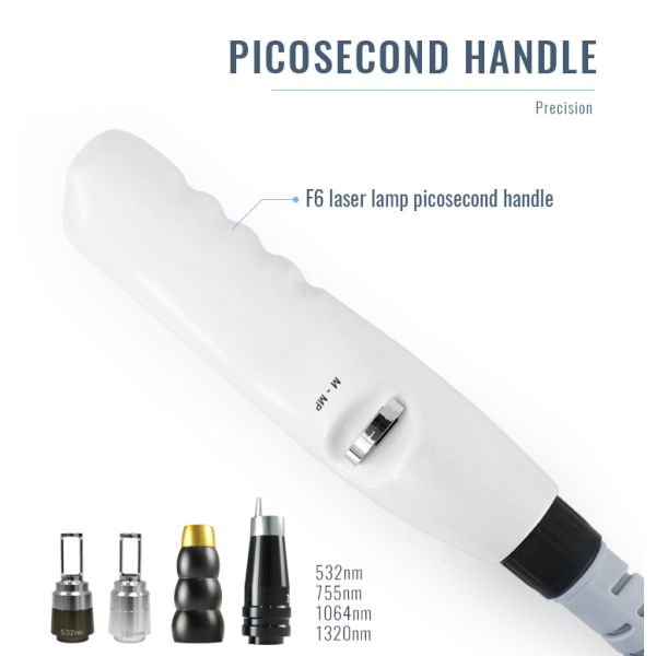 Лицевая машина 755nm 600ps удаления татуировки лазера пикосекунды красоты