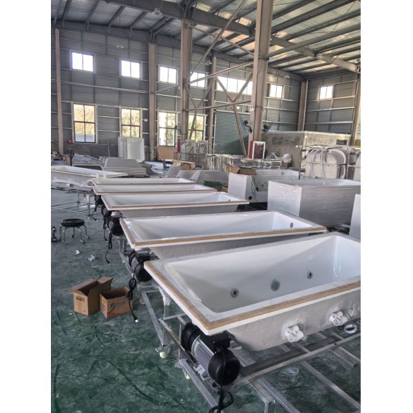 Assembled Panels for 1700mm Rectangular Hydro Massage Acrylic Bathtub Initial Payment