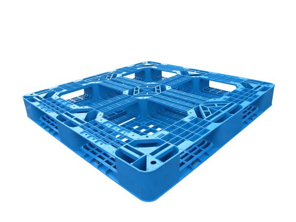 100% reciclou o HDPE plástico de pouco peso 1080mm×1080mm×125mm da pálete