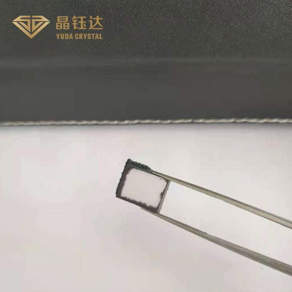 Laboratório branco crescido Diamond For Jewelry do CVD dos diamantes do tamanho laboratório áspero grande