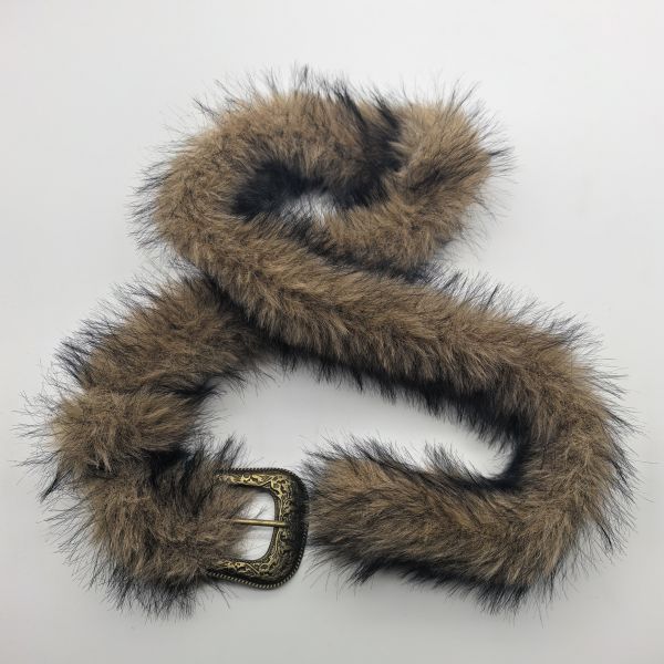Plush belt, women's decorative belt, soft, fluffy, warm, retro, sweater accessory, wide belt, unique design, coat embellishment