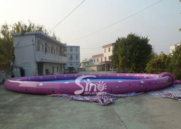 20m dia. outdoor giant inflatable water swimming pool for kids N adults water park entertainment