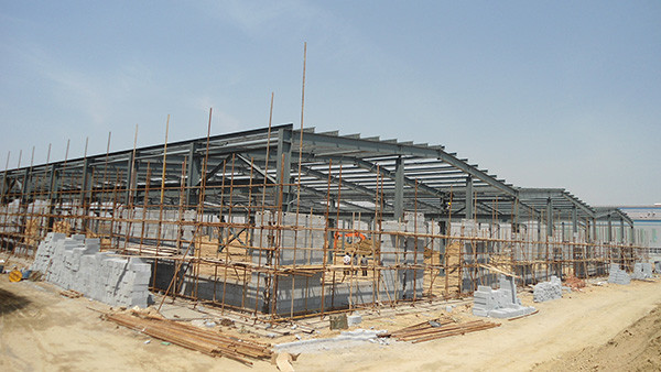 Fully Custom Prefabricated Steel Buildings Q235 Q355 H Section Steel Structure Industrial