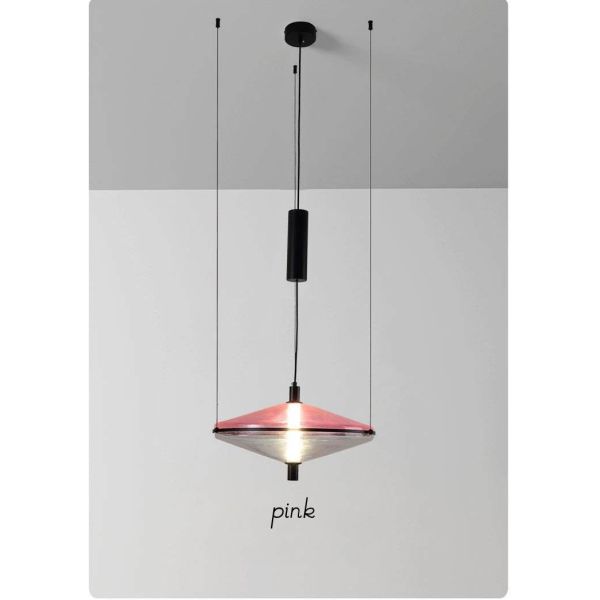 Nordic Simple Personality Spaceship Lamp Living Room Dining Room Bar Pendant Light