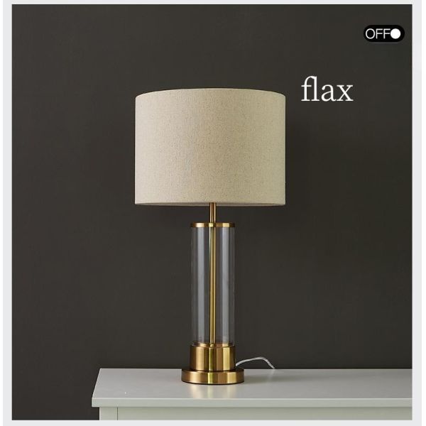 Современная простая творческая стеклянная декоративная лампа приведенная чтения ухода за больным спальни исследования комнаты прожития лампы