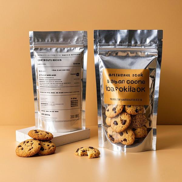 Resealable Mylar Ziplock Bags Vacuum - Seal Compatible For Food Prep