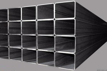 Weld Galvanized Hollow Steel Pipe , Thin Wall Square Tubing Double Submerged Arc
