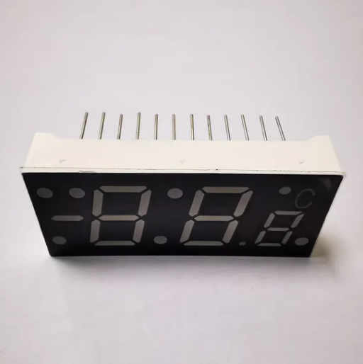 Triple Digit 7 Segment LED Display Common Cathode with Minus Sign for Temperature Indicator