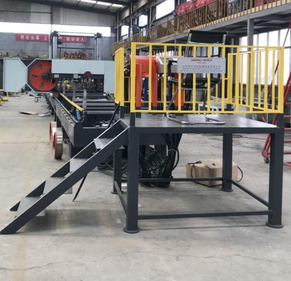 Máquina de serra de fita hidráulica para trabalhar madeira Serraria de fita para corte de toras Máquina de serra de madeira