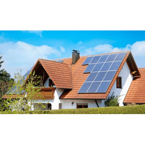 Панели солнечных батарей 410В монокристаллического кремния фотовольтайческие - 480В определяют стекло ТУВ