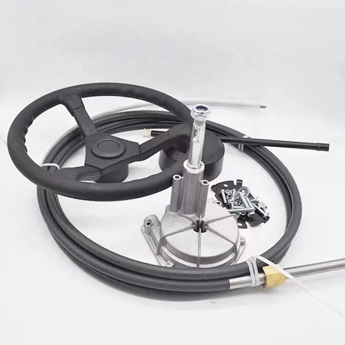 15Ft Waterborne Vehicles Outboard Steering System 3/4inch Tapered Shaft