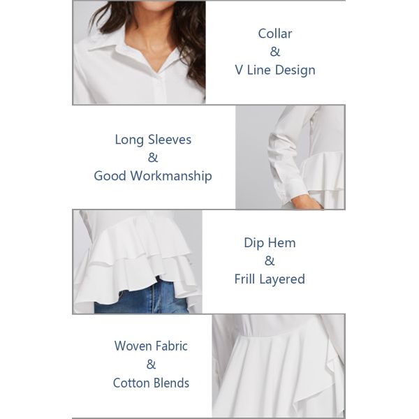 Дизайны блузки добавочного офиса одежды женщин размера самые последние