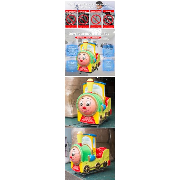 Thomas Coin Operated Kiddie Ride Arcade Games Machines Train Ride On Track