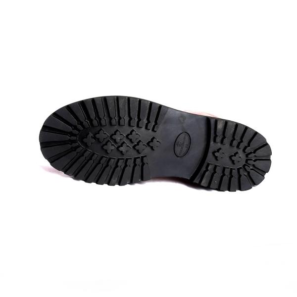 Nylon Fabric Steel Toe Safety Shoes Good Year Rubber Sole Smooth Cow Leather