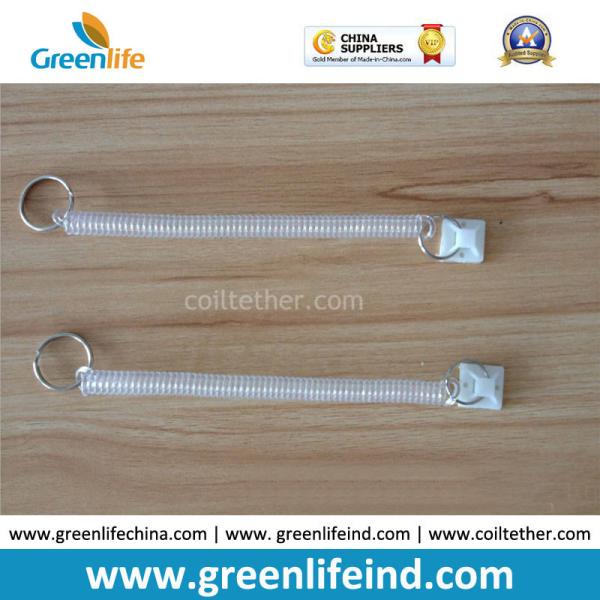 20mm Round Plastic Adhesive Holder 2pcs for Attaching Spiral Pulling Safety Coiled Straps
