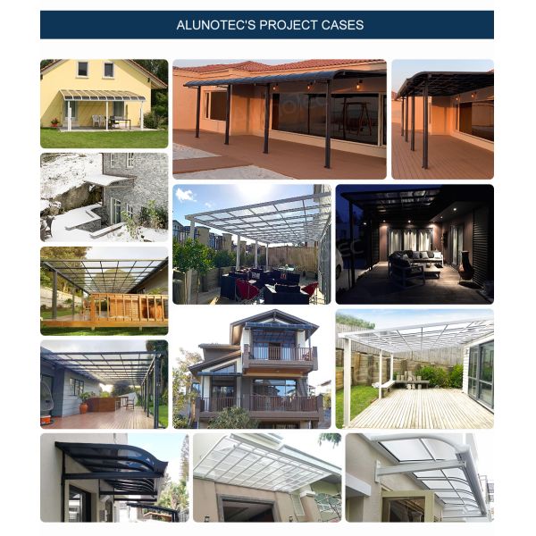 Настраиваемая наружная водонепроницаемая крыша крыша легко устанавливается