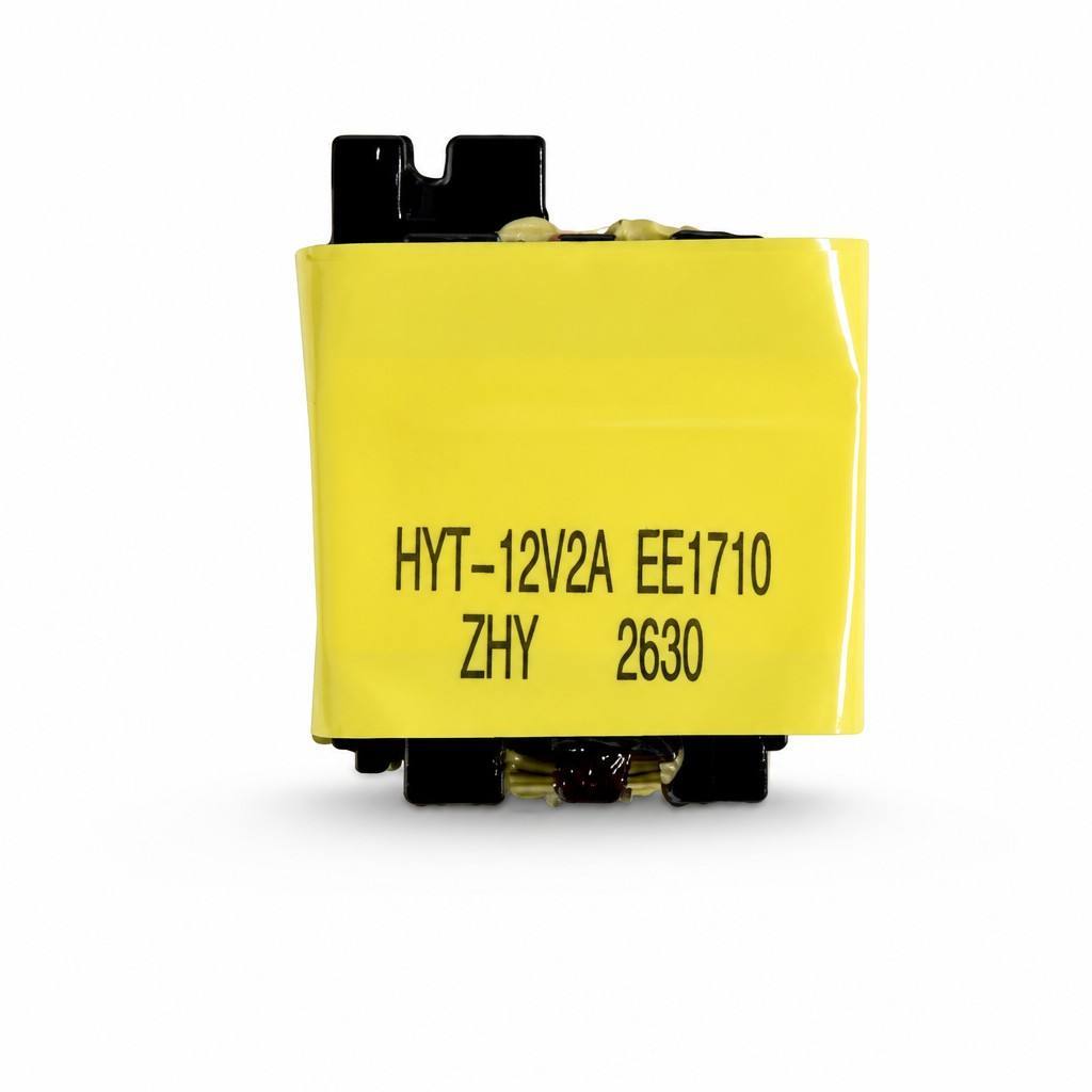 Free Sample Customizable Factory EE1710 5+2 12V2A High‑Frequency Transformer, Flyback Power Transformer for Network Communication Power Supply