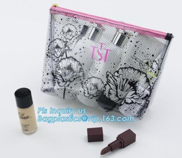 PVC Slider zipper bag plastic bag with zipper, slider zipper plastic bag for packaging, slider zipper pvc pouch clear vi
