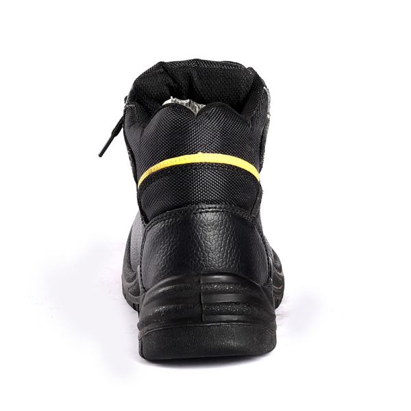 S3 CE Black Leather Steel Toe Prevent Puncture Anti Static Tiger Master Brand Safety Shoes