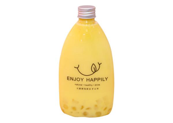do chá transparente do leite do ANIMAL DE ESTIMAÇÃO 300ml da garrafa produto comestível 100% plástico