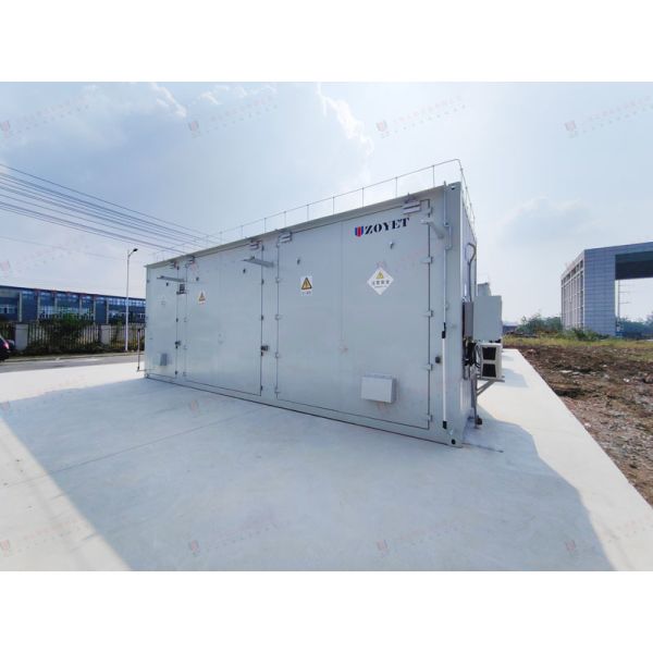 High Efficiency Corten Steel Data Center Container For Customized Solutions