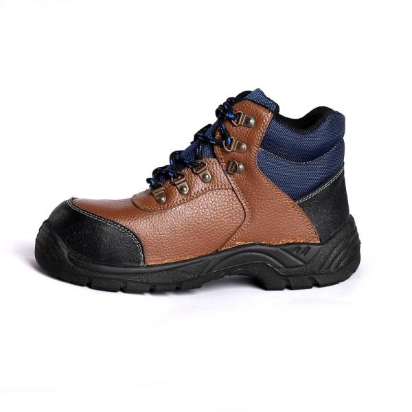 Shengjie OEM Work Anti Slip Lace-up Shoes With Pu Outsole Closure Type Genuine Leather Safety Boots
