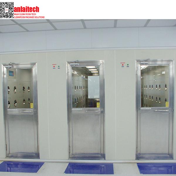 Roller Door / Sliding Door Air Shower Room Cargo Air Shower Cleanroom