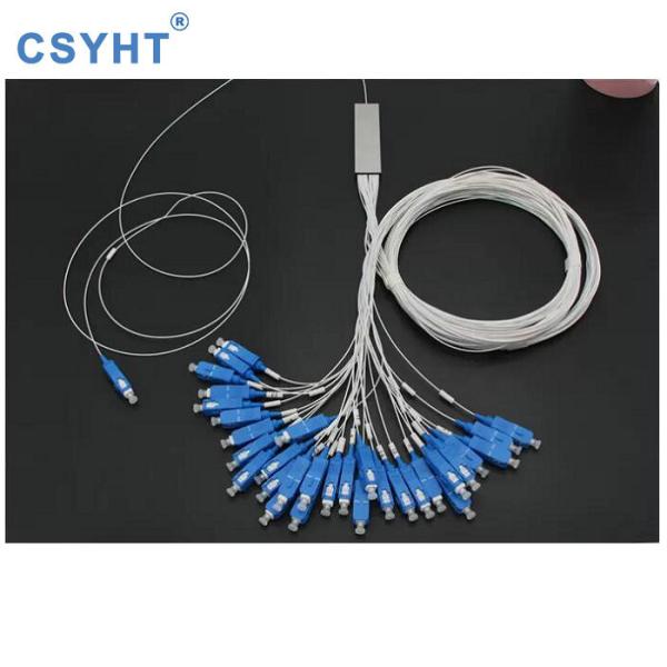 FTTH FTTB FTTX Network Optical Digital Audio Cable Splitter PLC 1x2 Steel Tube