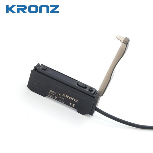 High-Speed Fiber Optic Amplifier NPN/PNP Selectable Output 50μs Response Time Timer Function 12-24VDC Input