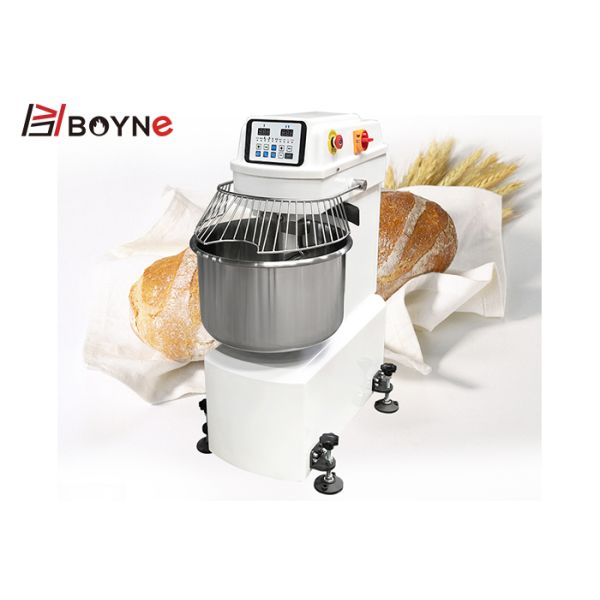 50L Electric Dough Mixer Vertical Touch Panel High Speed Bakery Kneading Equipments