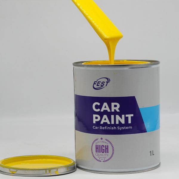 Topcoat 2k Pintura de cor sólida Pintura de carro branca Pintura de spray de carro Pintura HS020 padrão
