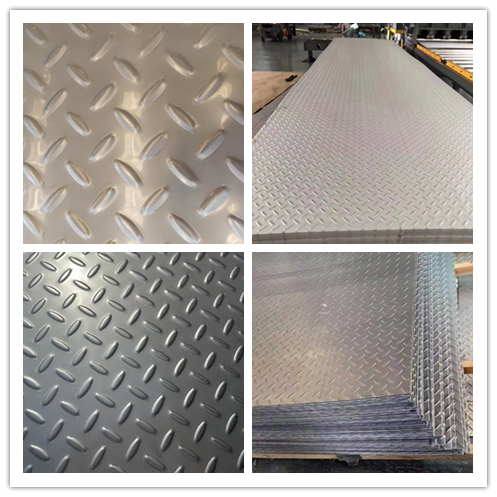 SUS 201 202 выбитых Ss покрывает, нержавеющий гофрированный лист с финишем No.1