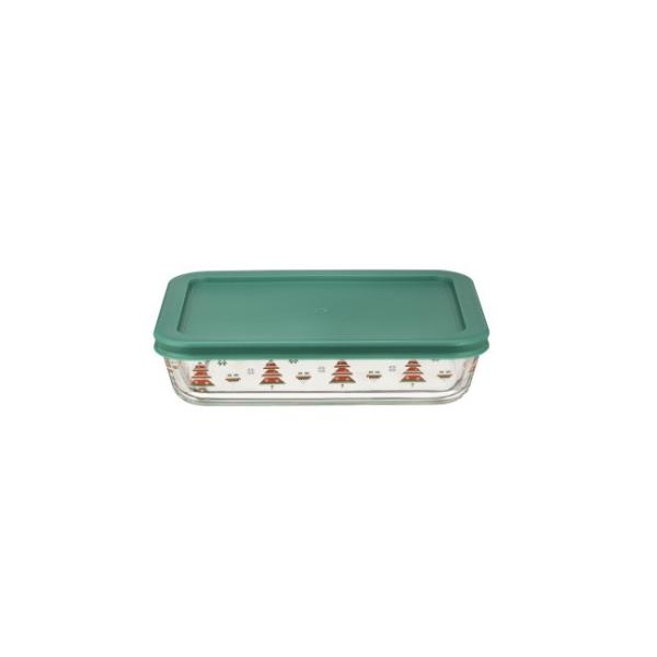 Freezer Safe Customized Food Storage Containers With Christmas Design