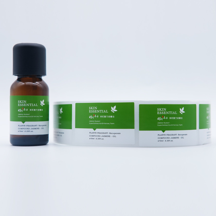 Белые ярлыки стикера Пантоне пробирки ПВК 10мл слипчивые