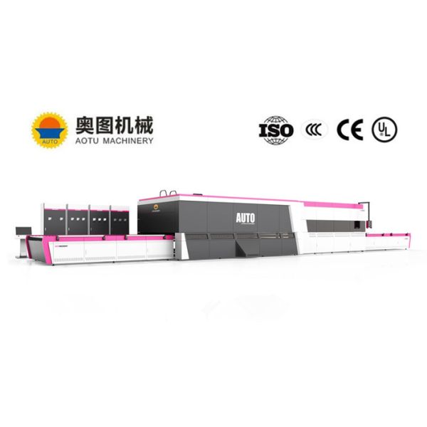 Auto Radiation Glass Toughening Oven 3200*6000 Powerful Software Function