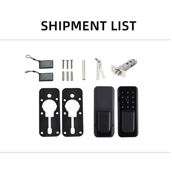 YAGU Smart Door Lock With TTLock APP or Tuya APP Remote Control Password Door Lock With WIFI or BLE