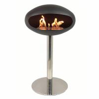 Chaminé de suspensão portátil do bioetanol 58.4lbs álcool etílico preto do casulo do bio