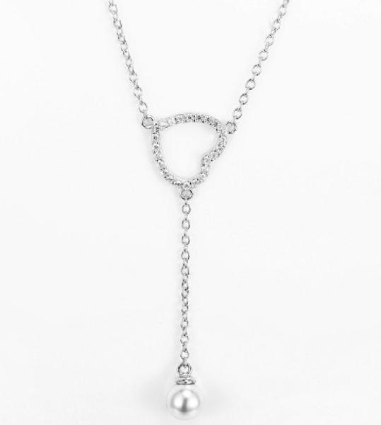 88mm 925 Sterling Silver Necklaces Heart Shaped 5mm Only Love