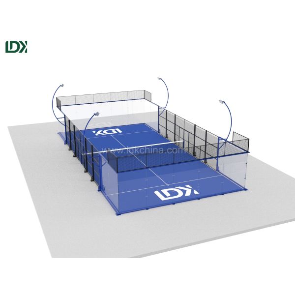International Standard Panoramic Padel Court for Clubs and Resorts