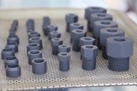 a precisão das peças do titânio do CNC de 0.01mm parafusa os parafusos das peças da máquina