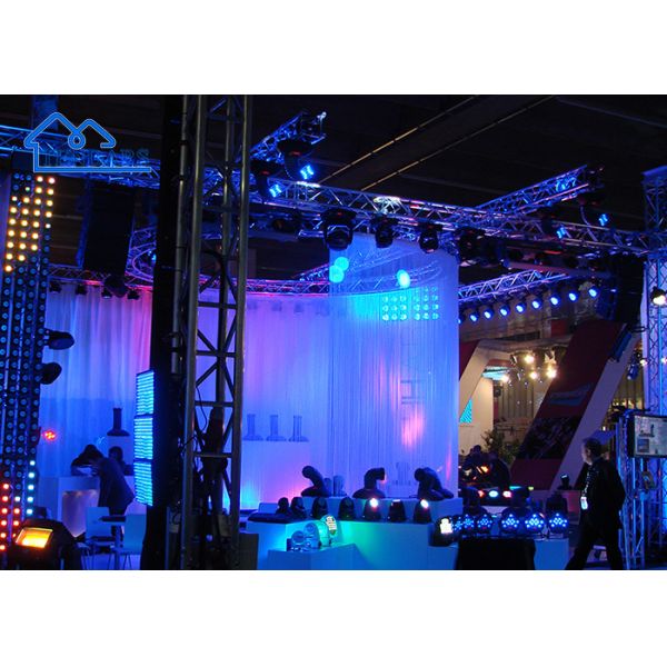 Silver, Aluminum Or Customized Lighting Aluminum Stage Truss System For Event