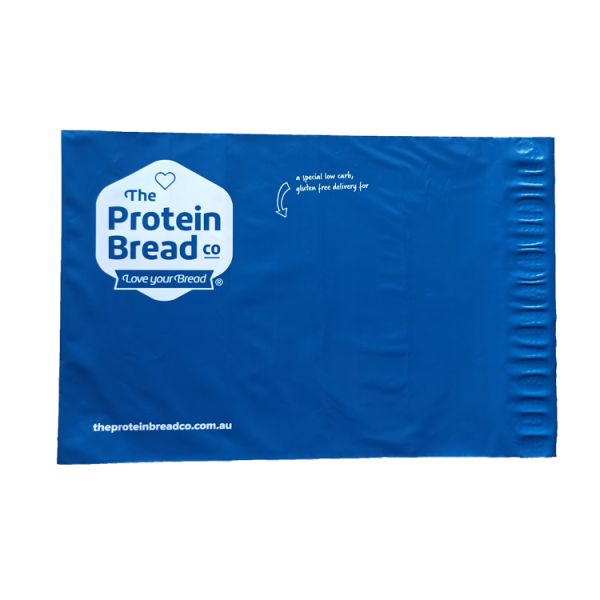 14x18in 2.5mil blue print poly garment bags colored poly shipping bags large poly envelopes