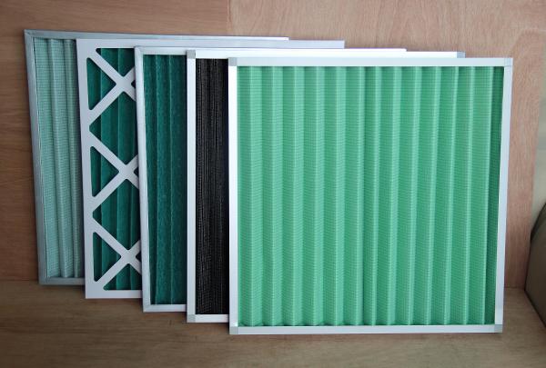 G1 Coarse Pre Air Filter Pleated Panel 5 Micron G4 For Air Conditioning System